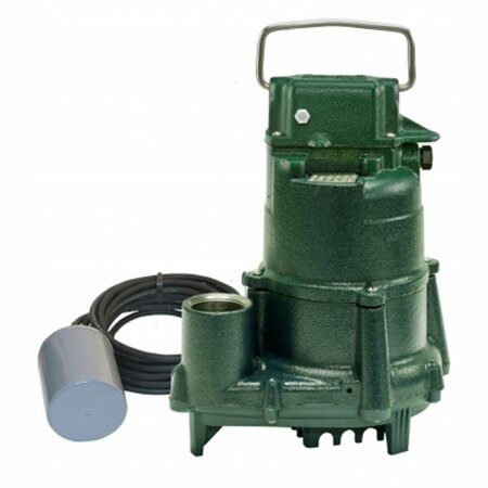 EAT-IN 0.5 HP 115V Model 98 Cast Iron Automatic Sump Pump with Variable Level Float Switch EA2982325